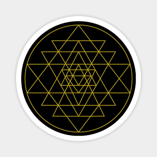 Classic Sri Yantra Magnet